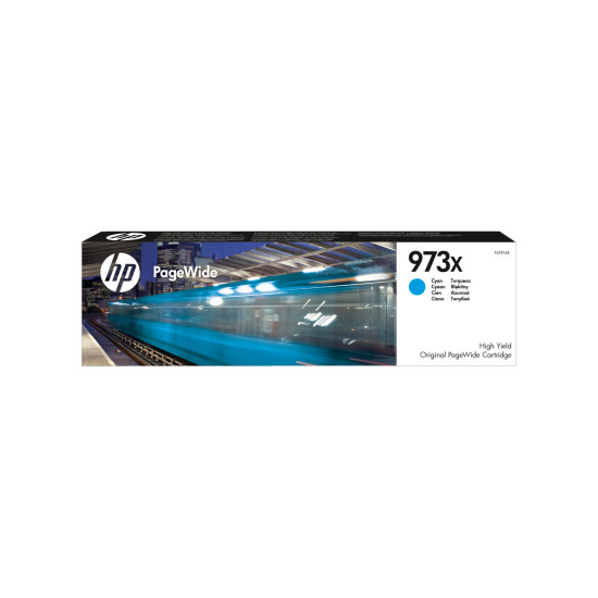 Мастило HP 973X, F6T81AE, Cyan