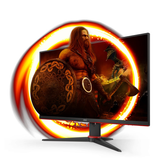 Монитор AOC 24G2SAE/BK 23.8 inch VA FHD 165Hz 350cd/m2 1ms HDMIx2 DP 