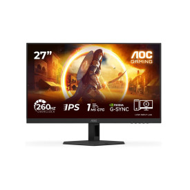 Монитор AOC 27G4ZRE Gaming, 27 инча, 16:9, Fast IPS, 260 Hz, 1920 x 1080, HDMI 2.0, DisplayPort 1.4