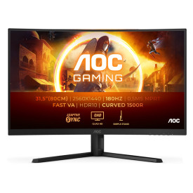 Монитор AOC CQ32G4VE, 31.5 инча, извит, 2560x1440, 0.5ms, 180Hz, HDMI, DP