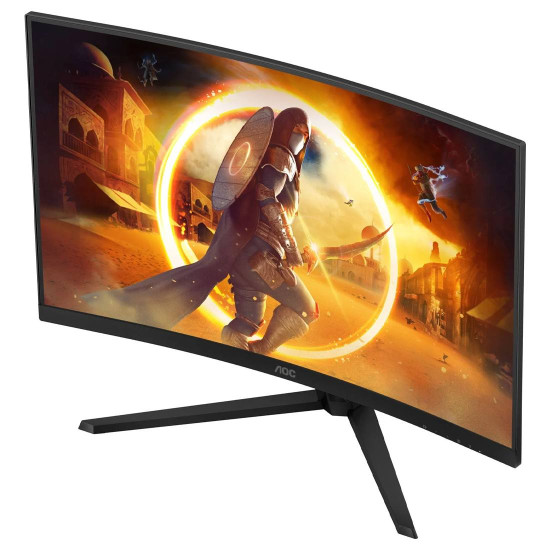 Монитор AOC CQ32G4VE, 31.5 инча, извит, 2560x1440, 0.5ms, 180Hz, HDMI, DP