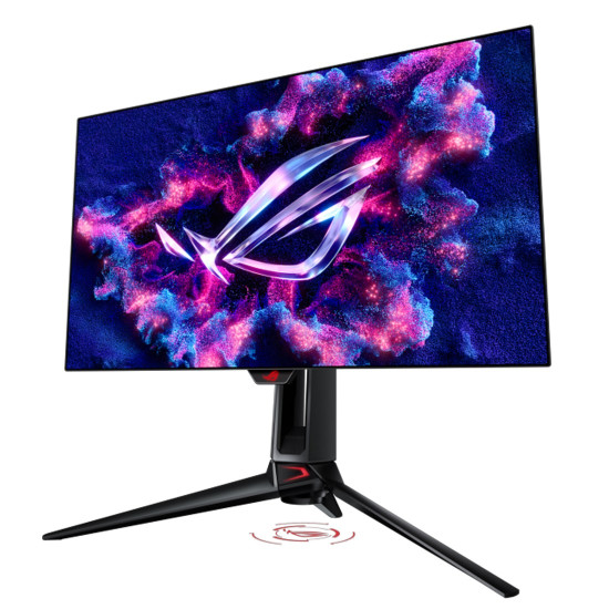 Монитор ASUS ROG Swift OLED PG27AQDP, 26.5 инча, WOLED, QHD, 16:9, 480Hz, 0.1ms, 2xHDMI, DP