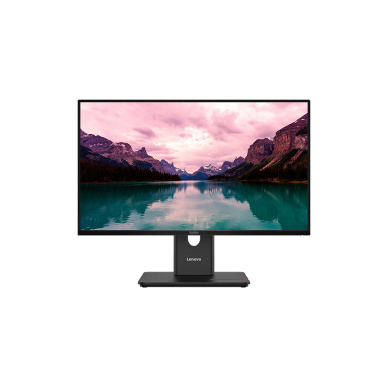Монитор Lenovo ThinkVision T24-40, 23.8 инча, IPS, 1920x1080, 120Hz, 250 cd/m², 99% sRGB, HDMI, DisplayPort, VGA, USB-C, USB Hub, VESA