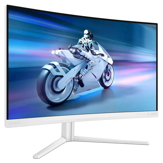 Монитор PHILIPS Evnia 5000, 27M2C5501/00, 27 инча, 2560x1440, 180Hz, 1ms, 2xHDMI, DP, White