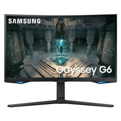 Монитор Samsung Odyssey G65B G6, 32 инча, QHD 2560x1440, 240Hz, 1ms, HDMI 2.1, DisplayPort, Tizen OS