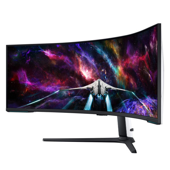 Монитор Samsung Odyssey G9, LS57CG952NUXEN, 57 инча, DWQHD, VA, 32:9, 1ms, 240Hz, Black