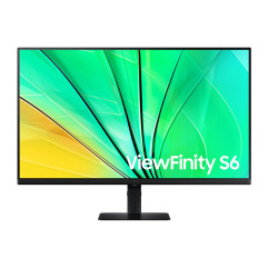 Монитор Samsung ViewFinity S6 S60UD, 27.0 инча, 2560x1440, IPS, 100Hz, 5ms, 16:9, HDR10, USB-C, HDMI, DisplayPort