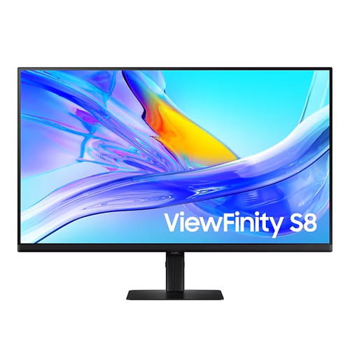Монитор Samsung ViewFinity S8 S80UD, 32 инча, VA, 3840x2160, 4K, 60Hz, 5ms, HDR10, USB-C, HDMI, DisplayPort