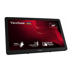Монитор VIEWSONIC TD2430, 24 инча,1920x1080, VA, 10-точков мултитъч, 200 нита, VGA, HDMI, DisplayPort