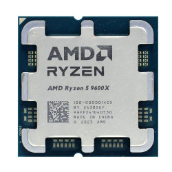Процесор AMD Ryzen 5 9600X, 5.4GHz, AM5, 6C/12T, 65W, 38MB, TRAY