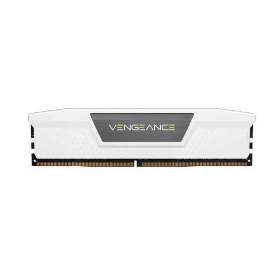 RAM памет Corsair Vengeance, 32GB (2x16GB) DDR5, 6000MT/s, CL36, White, AMD Optimized, Kit of 2
