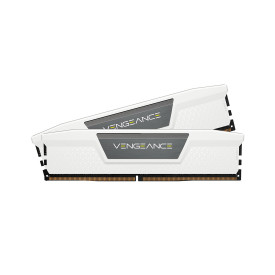RAM памет Corsair Vengeance, 32GB (2x16GB) DDR5, 6000MT/s, CL36, White, AMD Optimized, Kit of 2