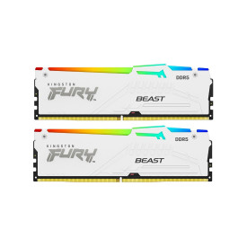 RAM памет Kingston FURY Beast DDR5 KF560C30BWEAK2-64, 64GB, 2x32GB, DDR5-6000, CL30, DIMM, Kit of 2