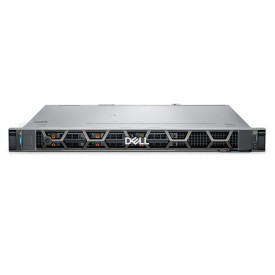 Сървър Dell PowerEdge R260, шаси с 6 x 2.5 инча Hot-Plug SAS/SATA диска, Intel Xeon 6315P 2.8 GHz, 128 GB DDR5 5600 UDIMM, 6 x 960 GB SATA SSD, iDRAC9 Basic