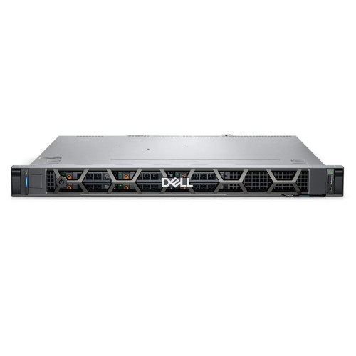 Сървър Dell PowerEdge R260, шаси с 6 x 2.5 инча Hot-Plug SAS/SATA диска, Intel Xeon 6315P 2.8 GHz, 128 GB DDR5 5600 UDIMM, 6 x 960 GB SATA SSD, iDRAC9 Basic
