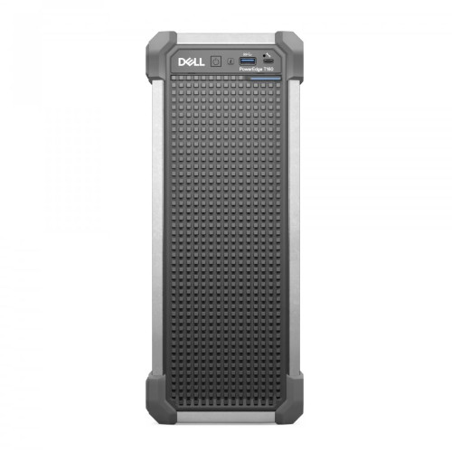 Сървър Dell PowerEdge T160, 3.5 инча, Intel Xeon 6 Performance 6325P, 3.5 GHz, 16 GB UDIMM DDR5 5600 ECC, 480 GB SATA SSD