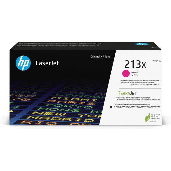 Тонер касета HP 213X, W2133X, Magenta