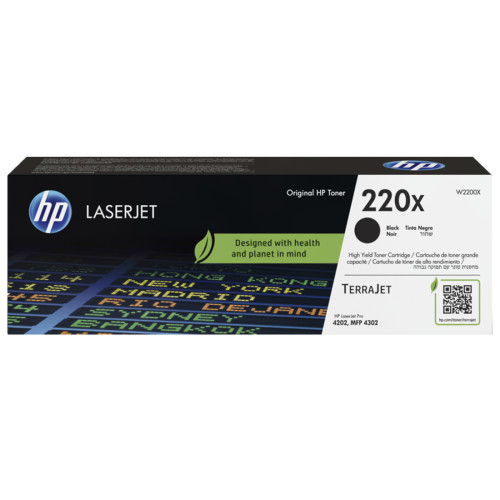 Тонер касета HP 220X (W2200X) Black