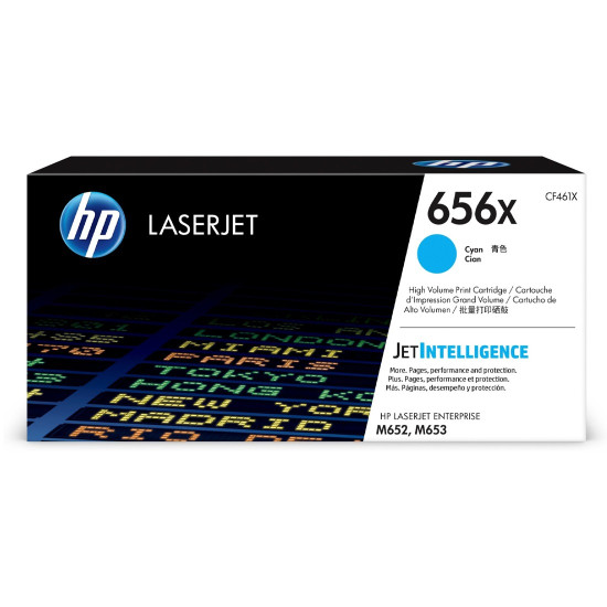 Тонер касета HP 656X, CF460X, Cyan
