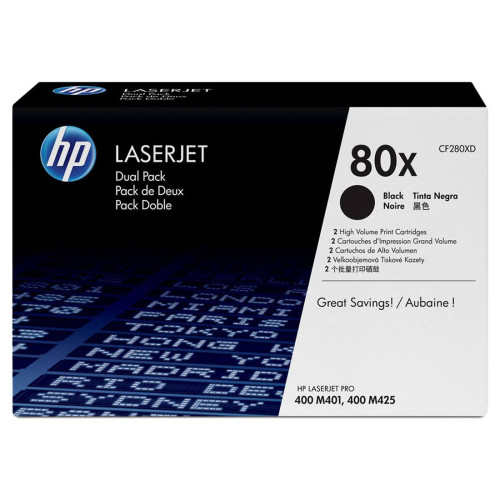 Тонер касета HP 80X, CF280XD