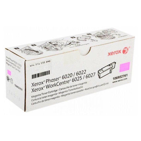 Тонер касета XEROX 106R02761, Magenta