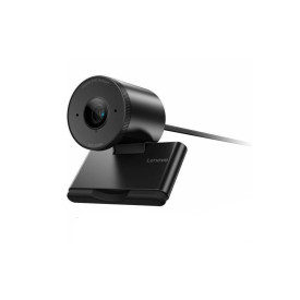 Уеб камера Lenovo FHD Webcam, 1080p, USB, Dual Microphones, Black
