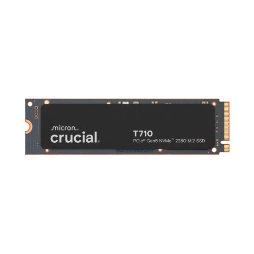 Вътрешен SSD диск Crucial T710, 1TB, PCIe Gen5, NVMe 2.0, M.2 2280 - CT1000T710SSD8