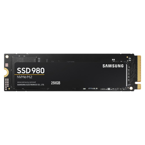 Вътрешен SSD диск SAMSUNG 980, 250GB, M.2 NVMe, PCIe 3.0