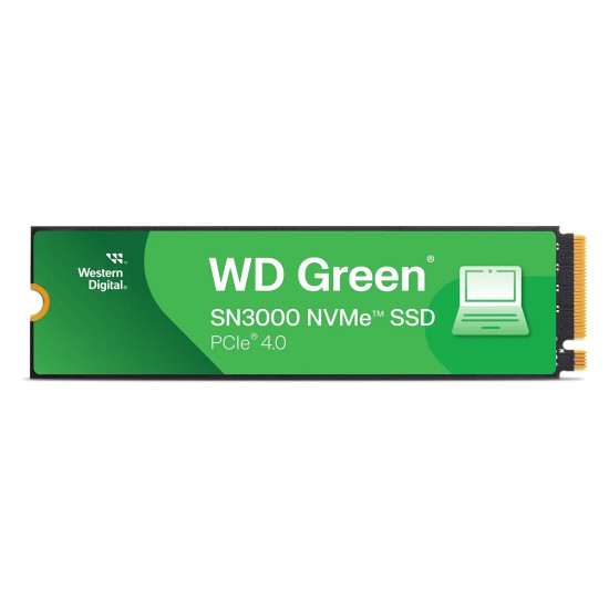 Вътрешен SSD диск Western Digital Green SN3000, 2TB, NVMe, M.2 2280