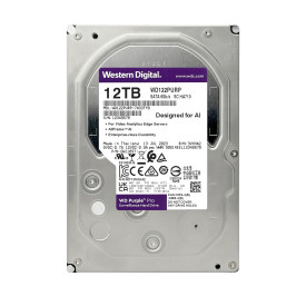 Вътрешен твърд диск WD Purple Pro, 12TB, 3.5 инча, SATA, 7200 rpm, 512MB кеш, WD122PURP