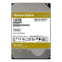 Вътрешен твърд диск Western Digital Gold, 18TB, 7200 rpm, 512MB, 3.5 инча