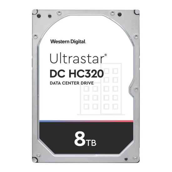 Вътрешен твърд диск WESTERN DIGITAL Ultrastar DC HC320, 0B36402, 3.5 инча, 8TB, 256MB, 7200RPM