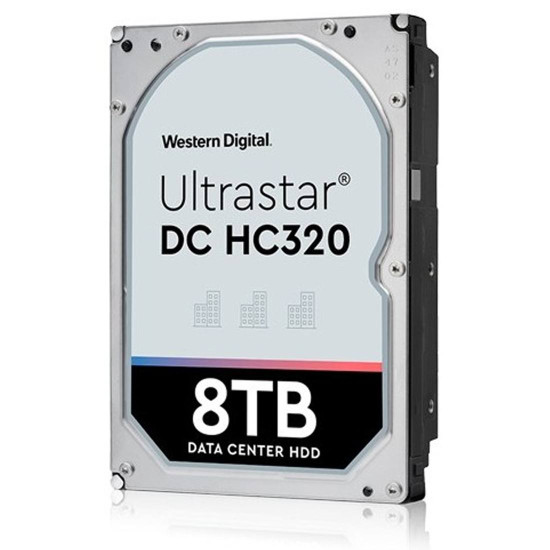 Вътрешен твърд диск WESTERN DIGITAL Ultrastar DC HC320, 0B36402, 3.5 инча, 8TB, 256MB, 7200RPM