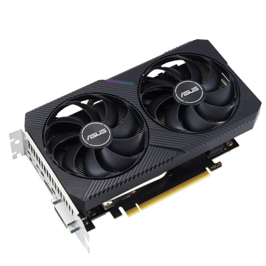 Видеокарта ASUS Dual NVIDIA GeForce RTX 3050 OC Edition, Gaming, PCIe 4.0, 8GB GDDR6 памет, HDMI 2.1, DisplayPort 1.4a