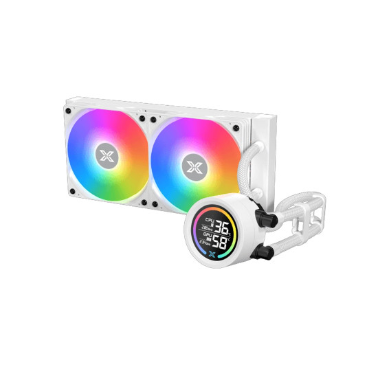 Водно охлаждане за процесор XIGMATEK LK 240 Digital Arctic, 240mm