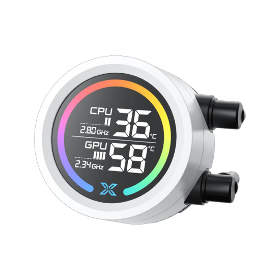 Водно охлаждане за процесор XIGMATEK LK 240 Digital Arctic, 240mm