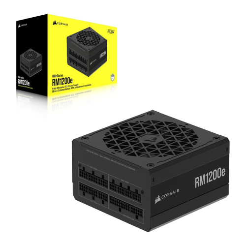 Захранване Corsair 2025 RMe Series, RM1200e, 1200W, ATX 3.1, PCIe 5.1, Cybenetics GOLD, Fully Modular