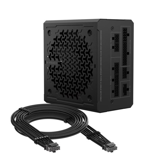 Захранване CORSAIR RMe Series RM1000e ThermalProtect, 1000 W, ATX 3.1, PCIe 5.1, Cybenetics Platinum