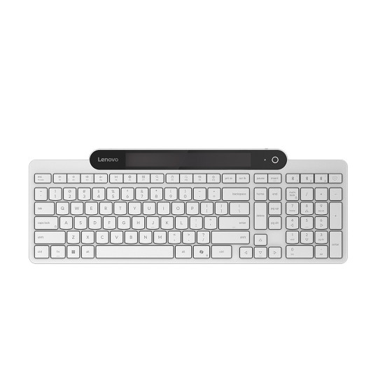 Безжична клавиатура Lenovo Legion K300 RGB Self-Charging Bluetooth Keyboard-US, White Безжична клавиатура Lenovo Legion K300 RGB Self-Charging Bluetooth Keyboard-US, White