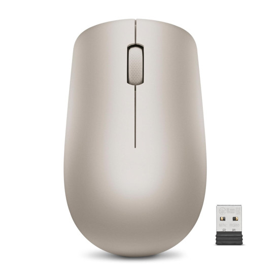 Безжична мишка LENOVO 530, Almond