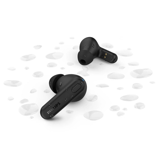 Безжични слушалки PHILIPS In-ear, TAT1108BK, 24 броя