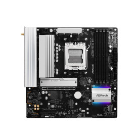 Дънна платка ASRock A620AM Pro RS WiFi, Micro ATX, Socket AM5, 4x DDR5