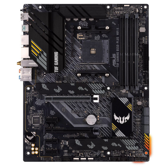 Дънна платка ASUS TUF GAMING B550-PLUS, WIFI II, AM4, Socket 4x4DDR, 1xHDMI, 1xDP, 2xM.2