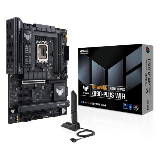 Дънна платка ASUS TUF GAMING Z890-PLUS WIFI, LGA1851, DDR5, ATX