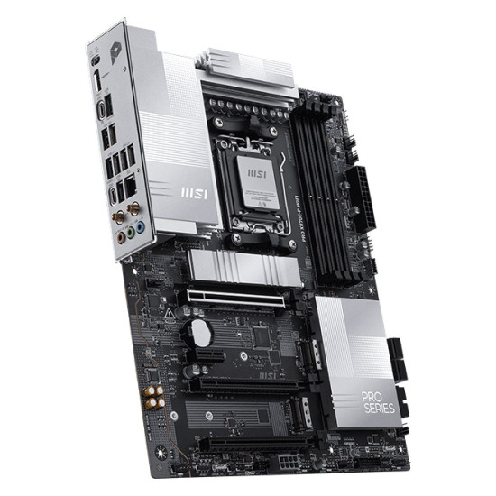Дънна платка MSI PRO X870E-P WIFI, ATX, AM5, Wi-Fi 7, Bluetooth