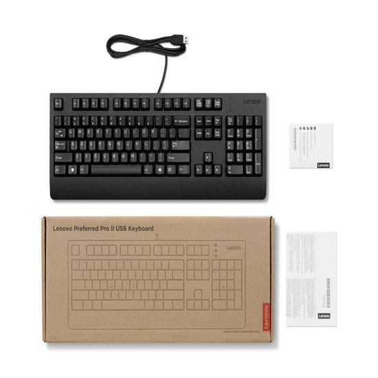 Клавиатура Lenovo Preferred Pro II USB Keyboard-Bulgarian Клавиатура Lenovo Preferred Pro II USB Keyboard-Bulgarian