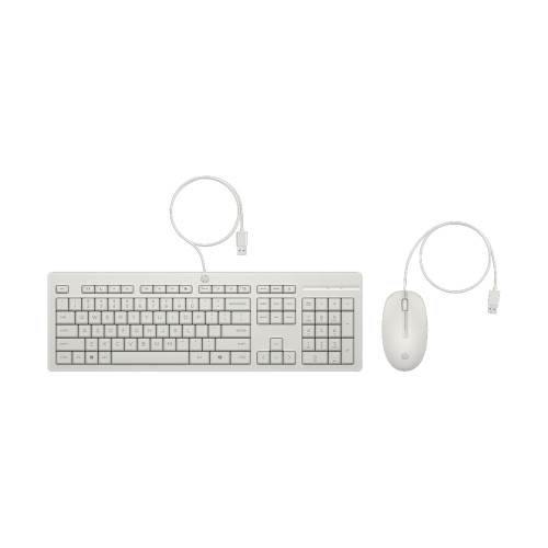 Комплект клавиатура и мишка HP 225 Wired Mouse and Keyboard Combo (AW5S6AA)