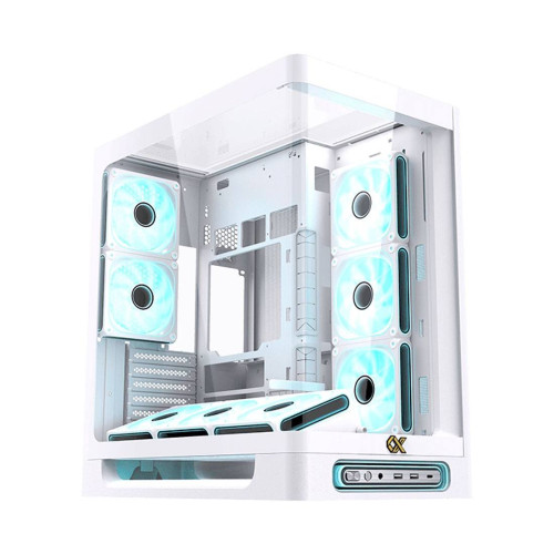 Компютърна кутия Heaven Arctic, EN49583, 2 x USB 3.0, USB Type-C, White