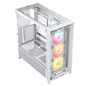 Кутия за компютър Corsair FRAME 4000D RS ARGB, Mid-Tower, White