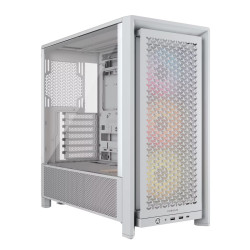 Кутия за компютър Corsair FRAME 4000D RS ARGB, Mid-Tower, White